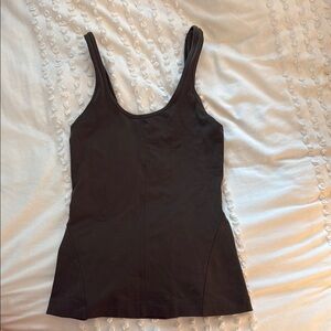 LULULEMON army green tank top